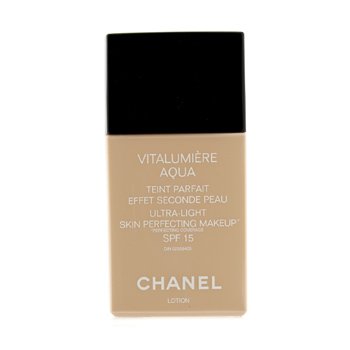 Chanel Vitalumiere Aqua Ultra Light Skin Perfecting M / U SPF15-＃20ベージュ (Vitalumiere Aqua Ultra Light Skin Perfecting M/U SPF15 - # 20 Beige)