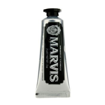 Marvis アマレッリリコリス歯磨き粉（トラベルサイズ） (Amarelli Licorice Toothpaste (Travel Size))