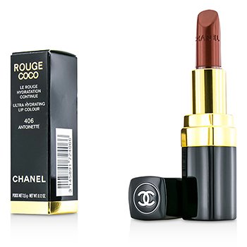ルージュココウルトラハイドレイティングリップカラー-＃406アントワネット (Rouge Coco Ultra Hydrating Lip Colour - # 406 Antoinette)