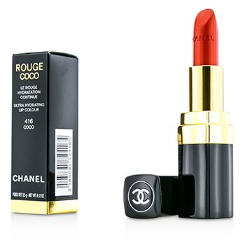 Chanel ルージュココウルトラハイドレイティングリップカラー-＃416ココ (Rouge Coco Ultra Hydrating Lip Colour - # 416 Coco)