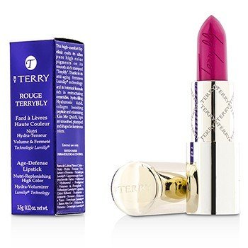 By Terry ルージュテリーブリーエイジディフェンスリップスティック-＃504オピュレントピンク (Rouge Terrybly Age Defense Lipstick - # 504 Opulent Pink)