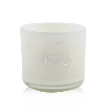 iKOU エコラグジュアリーアロマコロジーナチュラルワックスキャンドルグラス-ストレス解消（ラベンダー＆ゼラニウム） (Eco-Luxury Aromacology Natural Wax Candle Glass - De-Stress (Lavender & Geranium))