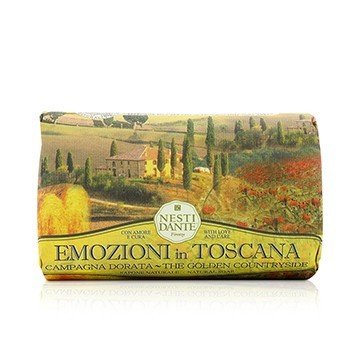 トスカーナの天然石鹸のエモジオニ-黄金の田園地帯 (Emozioni In Toscana Natural Soap - The Golden Countryside)