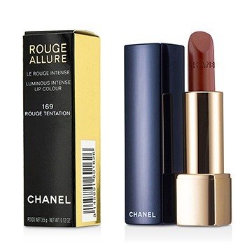 Chanel ルージュアリュールルミナスインテンスリップカラー-＃169ルージュテンテーション (Rouge Allure Luminous Intense Lip Colour - # 169 Rouge Tentation)