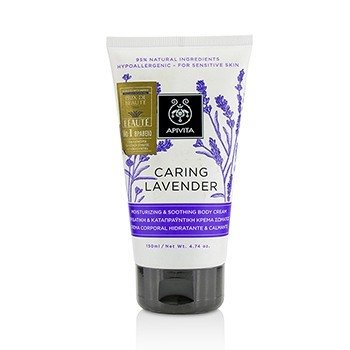 思いやりのあるラベンダー保湿＆スージングボディクリーム-敏感肌用 (Caring Lavender Moisturizing & Soothing Body Cream - For Sensitive Skin)