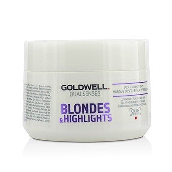 Goldwell Dual Senses Blondes＆Highlights 60SECトリートメント（ブロンドの髪の明るさ） (Dual Senses Blondes & Highlights 60SEC Treatment (Luminosity For Blonde Hair))