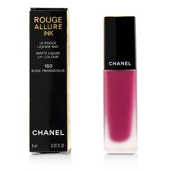Chanel ルージュアリュールインクマットリキッドリップカラー-＃160ローズプロディジャス (Rouge Allure Ink Matte Liquid Lip Colour - # 160 Rose Prodigious)