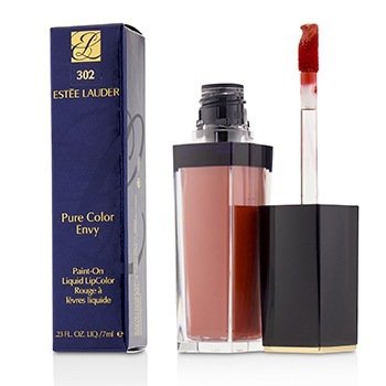 Estee Lauder リキッドリップカラーのピュアカラーエンビーペイント-＃302 Juiced Up（マット） (Pure Color Envy Paint On Liquid LipColor - # 302 Juiced Up (Matte))