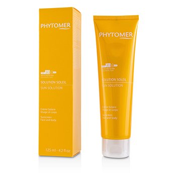 Phytomer サンソリューション サンスクリーン SPF30（顔・からだ用） (Sun Solution Sunscreen SPF 30 (For Face and Body))