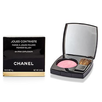 Chanel パウダーブラッシュ-No.64ピンクエクスプロージョン (Powder Blush - No. 64 Pink Explosion)