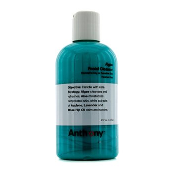 Anthony 男性用ロジスティクス藻類フェイシャルクレンザー（通常から乾燥肌） (Logistics For Men Algae Facial Cleanser (Normal To Dry Skin))