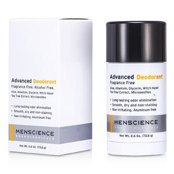 Menscience 高度なデオドラント-無香料 (Advanced Deodorant - Fragrance Free)