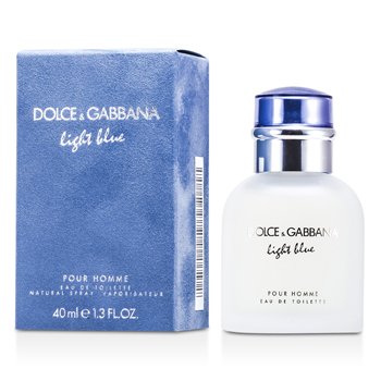 Dolce & Gabbana オムライトブルーオードトワレスプレー (Homme Light Blue Eau De Toilette Spray)