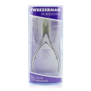 Tweezerman プロフェッショナルコバルトステンレスキューティクルニッパー-1/2ジョー (Professional Cobalt Stainless Cuticle Nipper - 1/2 Jaw)