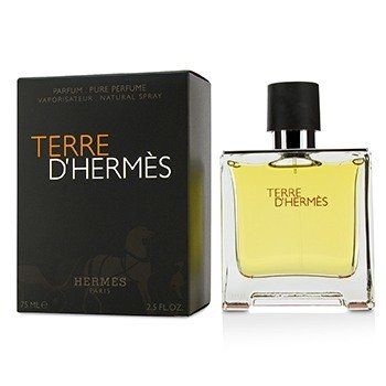 Hermes テッレデルメスピュアパルファムスプレー (Terre DHermes Pure Parfum Spray)