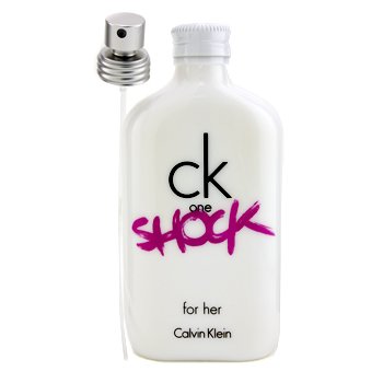 Calvin Klein オードトワレスプレーのCKワンショック (CK One Shock For Her Eau De Toilette Spray)
