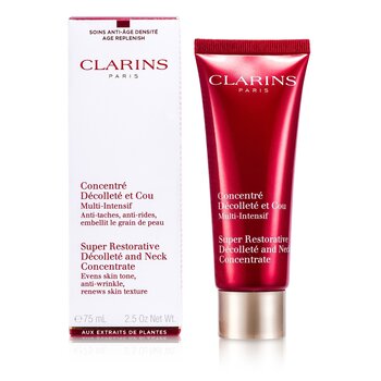 Clarins スーパー修復デコレット＆ネックコンセントレート (Super Restorative Decollete & Neck Concentrate)