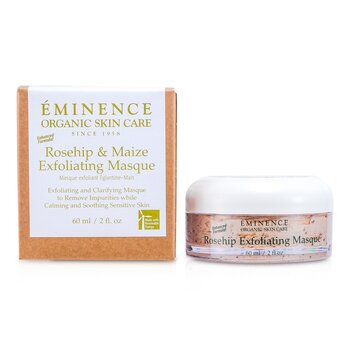 Eminence ローズヒップ＆メイズエクスフォリエイティングマスク（エンチャントフォーミュラ）-敏感肌用 (Rosehip & Maize Exfoliating Masque (Enchanced Formula) - For Sensitive Skin)
