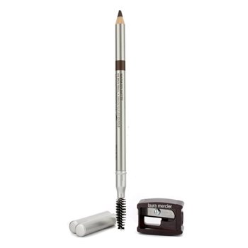 グルーマーブラシ付きアイブロウペンシル-＃ウォームブルネット (Eye Brow Pencil With Groomer Brush - # Warm Brunette)