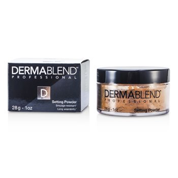 Dermablend ルースセッティングパウダー（汚れに強く、長い着用性）-暖かいサフラン (Loose Setting Powder (Smudge Resistant, Long Wearability) - Warm Saffron)