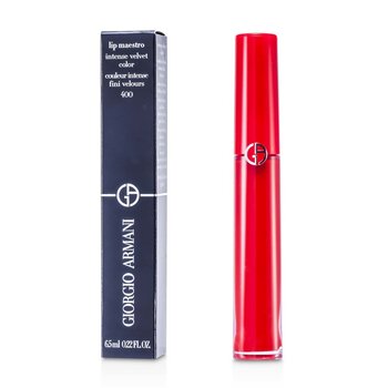 Giorgio Armani リップマエストロインテンスベルベットカラー（リキッドリップスティック）-＃400（ザレッド） (Lip Maestro Intense Velvet Color (Liquid Lipstick) - # 400 (The Red))