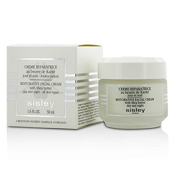 Sisley シアバター付きボタニカルリストラティブフェイシャルクリーム (Botanical Restorative Facial Cream W/Shea Butter)