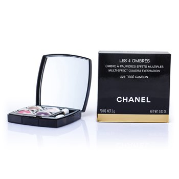 Chanel レ4オンブルクアドラアイシャドウ-No.228ティッセカンボン (Les 4 Ombres Quadra Eye Shadow - No. 228 Tisse Cambon)