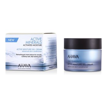 Ahava アクティブモイスチャージェルクリームを水分補給する時間 (Time To Hydrate Active Moisture Gel Cream)
