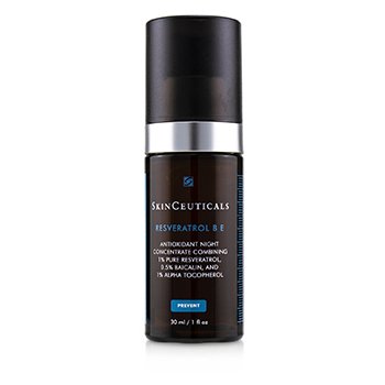 Skin Ceuticals Resveratrol BE酸化防止剤ナイトコンセントレート (Resveratrol B E Antioxidant Night Concentrate)