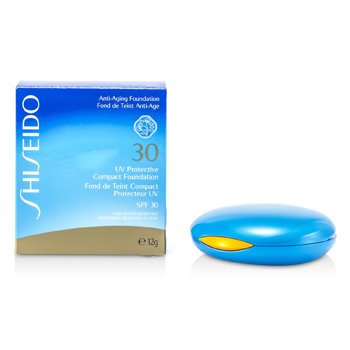 Shiseido UVプロテクティブコンパクトファンデーションSPF30（ケース+リフィル）-＃SP40ミディアムオーカー (UV Protective Compact Foundation SPF 30 (Case+Refill) - # SP40 Medium Ochre)