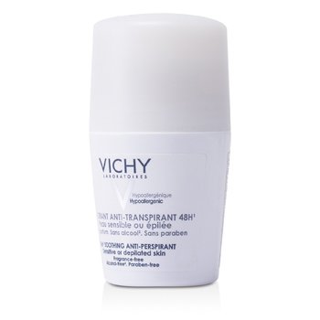 Vichy 48時間の鎮静効果のある制汗剤ロールオン（敏感肌/脱毛肌用） (48Hr Soothing Anti-Perspirant Roll-On (For Sensitive / Depilated Skin))