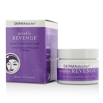 DERMAdoctor しわリベンジレスキュー＆プロテクトフェイシャルクリーム (Wrinkle Revenge Rescue & Protect Facial Cream)