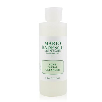 Mario Badescu にきびフェイシャルクレンザー-コンビネーション/オイリースキンタイプ用 (Acne Facial Cleanser - For Combination/ Oily Skin Types)