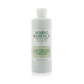 Mario Badescu カーネーションと米油でミルクをクレンジング-乾燥肌/敏感肌タイプ向け (Cleansing Milk With Carnation & Rice Oil - For Dry/ Sensitive Skin Types)
