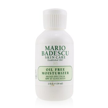 Mario Badescu オイルフリーモイスチャライザーSPF17-コンビネーション/オイリー/敏感肌タイプ向け (Oil Free Moisturizer SPF 17 - For Combination/ Oily/ Sensitive Skin Types)