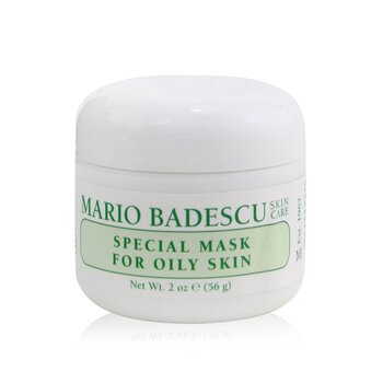 Mario Badescu オイリー肌用の特別なマスク-コンビネーション/オイリー/敏感肌タイプ用 (Special Mask For Oily Skin - For Combination/ Oily/ Sensitive Skin Types)