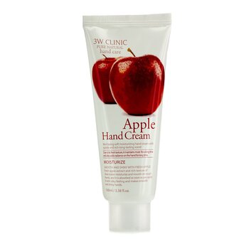 3W Clinic ハンドクリーム-アップル (Hand Cream - Apple)