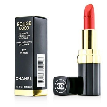 Chanel ルージュココウルトラハイドレイティングリップカラー-＃412テヘラン (Rouge Coco Ultra Hydrating Lip Colour - # 412 Teheran)