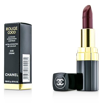 Chanel ルージュココウルトラハイドレイティングリップカラー-＃446エティエンヌ (Rouge Coco Ultra Hydrating Lip Colour - # 446 Etienne)