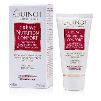 Guinot 継続的な栄養と保護クリーム（乾燥肌用） (Continuous Nourishing & Protection Cream (For Dry Skin))