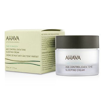 Ahava トーンのスリーピングクリームでも年齢管理をスムーズにする時間 (Time To Smooth Age Control Even Tone Sleeping Cream)