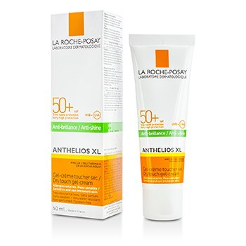 La Roche Posay アンセリオスXL50アンチシャインドライタッチジェル-クリームSPF50 +-日焼け止め肌用 (Anthelios XL 50 Anti-Shine Dry Touch Gel-Cream SPF 50+ - For Sun & Sun Intolerant Skin)