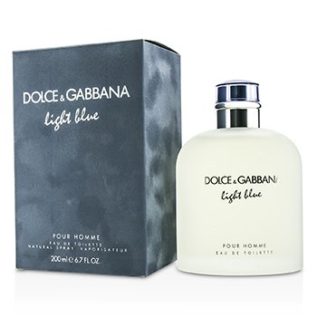 Dolce & Gabbana オムライトブルーオードトワレスプレー (Homme Light Blue Eau De Toilette Spray)