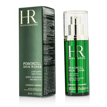 Helena Rubinstein パワーセルスキンリハビリユースグラフターナイトD-トクサーコンセントレート (Powercell Skin Rehab Youth Grafter Night D-Toxer Concentrate)
