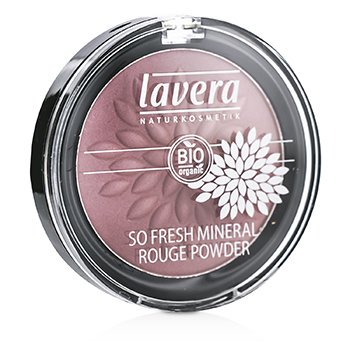 Lavera とても新鮮なミネラルルージュパウダー-＃02プラムブロッサム (So Fresh Mineral Rouge Powder - # 02 Plum Blossom)