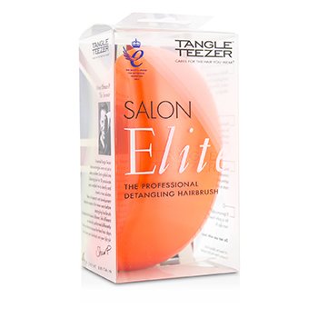 Tangle Teezer サロンエリートプロフェッショナルもつれ解消ヘアブラシ-オレンジマンゴー（ウェット＆ドライヘア用） (Salon Elite Professional Detangling Hair Brush - Orange Mango (For Wet & Dry Hair))