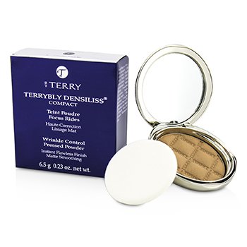 By Terry テリブリーデンシリスコンパクト（リンクルコントロールプレストパウダー）-＃4ディープヌード (Terrybly Densiliss Compact (Wrinkle Control Pressed Powder) - # 4 Deep Nude)