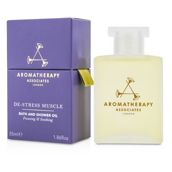 Aromatherapy Associates ストレス解消-マッスルバス＆シャワーオイル (De-Stress - Muscle Bath & Shower Oil)