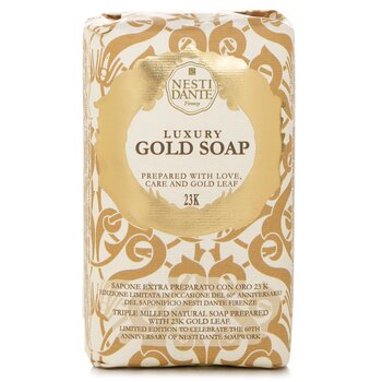 Nesti Dante 金箔入り60周年記念高級ゴールドソープ（限定版） (60 Anniversary Luxury Gold Soap With Gold Leaf (Limited Edition))