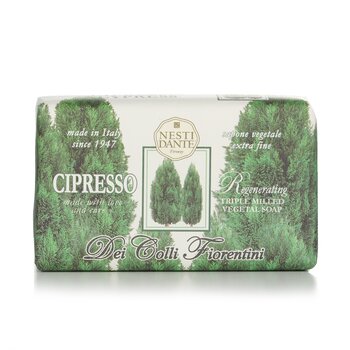 Nesti Dante デイコッリフィオレンティーニトリプルミルドベジタルソープ-サイプレスツリー (Dei Colli Fiorentini Triple Milled Vegetal Soap - Cypress Tree)